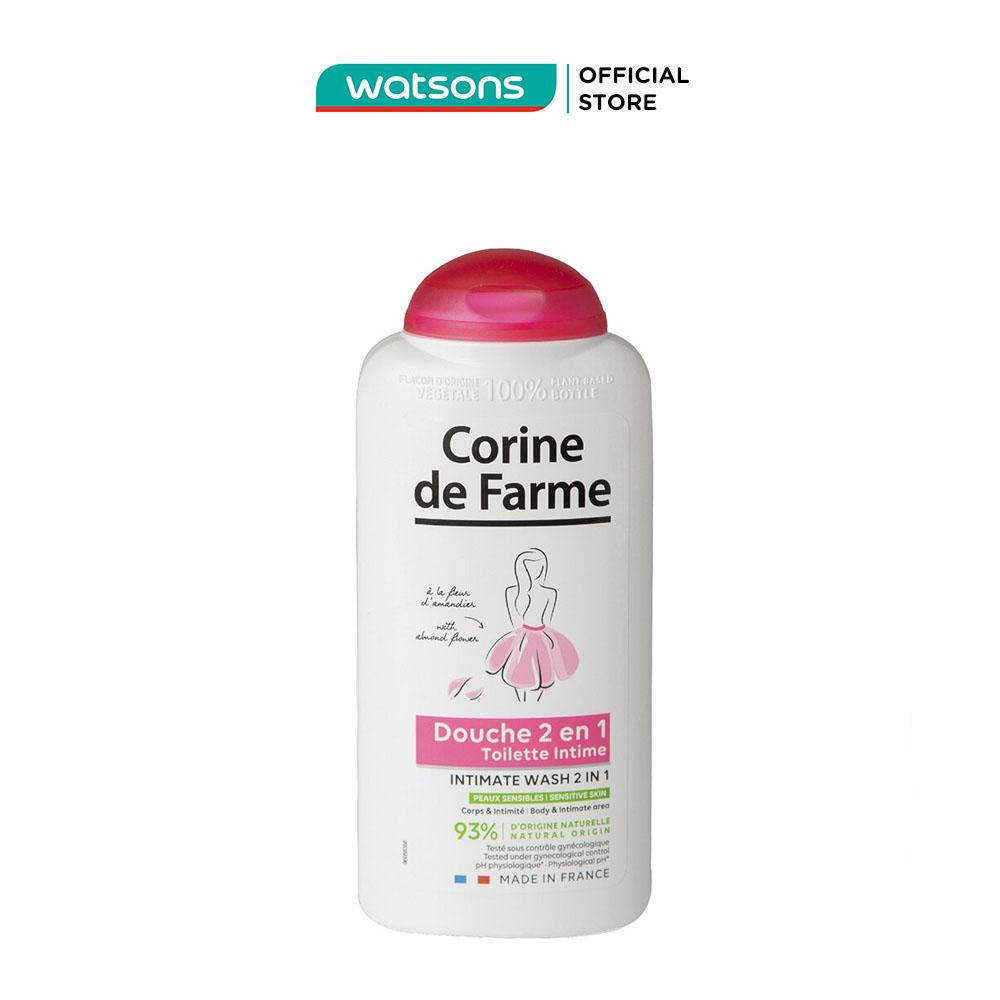 Sữa Tắm 2 Trong 1 Corine de Farme Intimate Wash 2 in 1 250ml