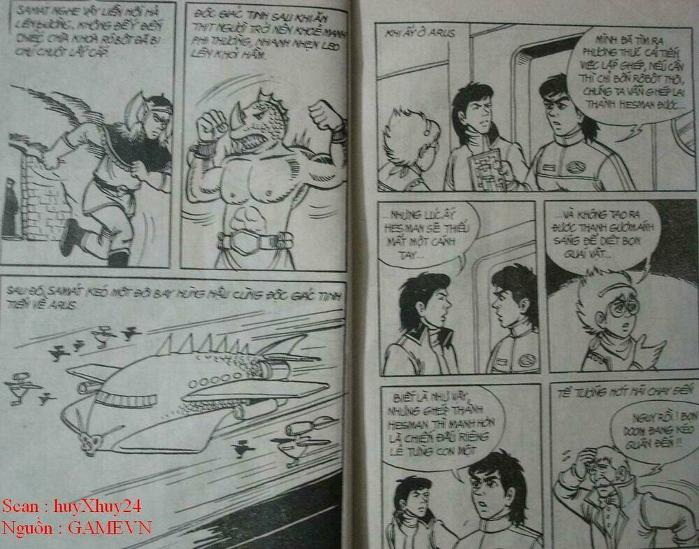 dũng sĩ hesman chapter 5 14