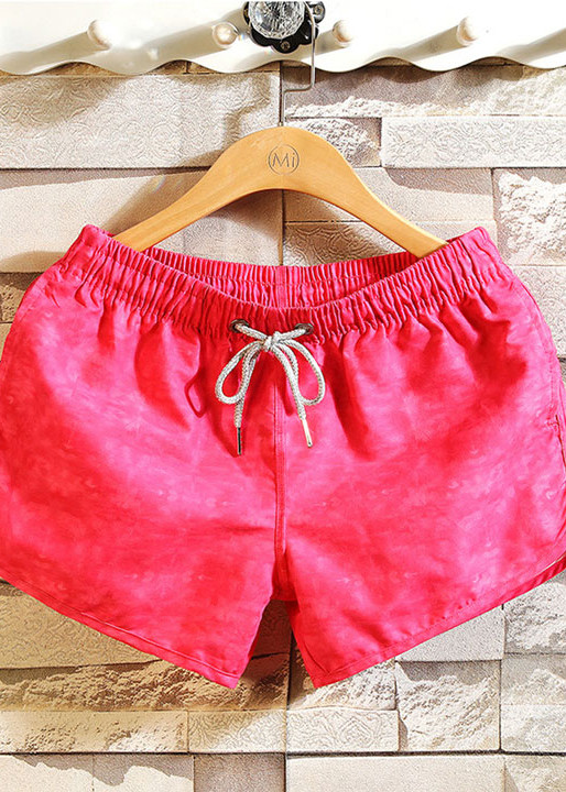 Quần Đi Biển Đôi - Quần Đùi Đôi - Thời Trang Đôi Mùa Hè - Quần Short Cặp Đôi SQ220 Pink Pug