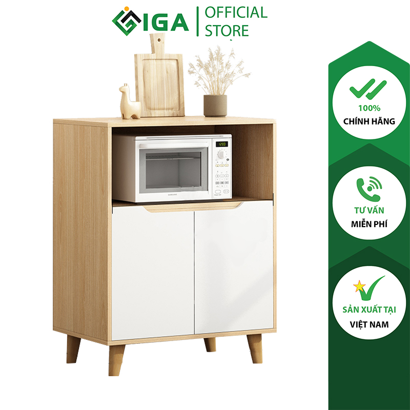 Tủ Kệ Lò Vi Sóng Model 01 Phong Cách Nordic - GP118