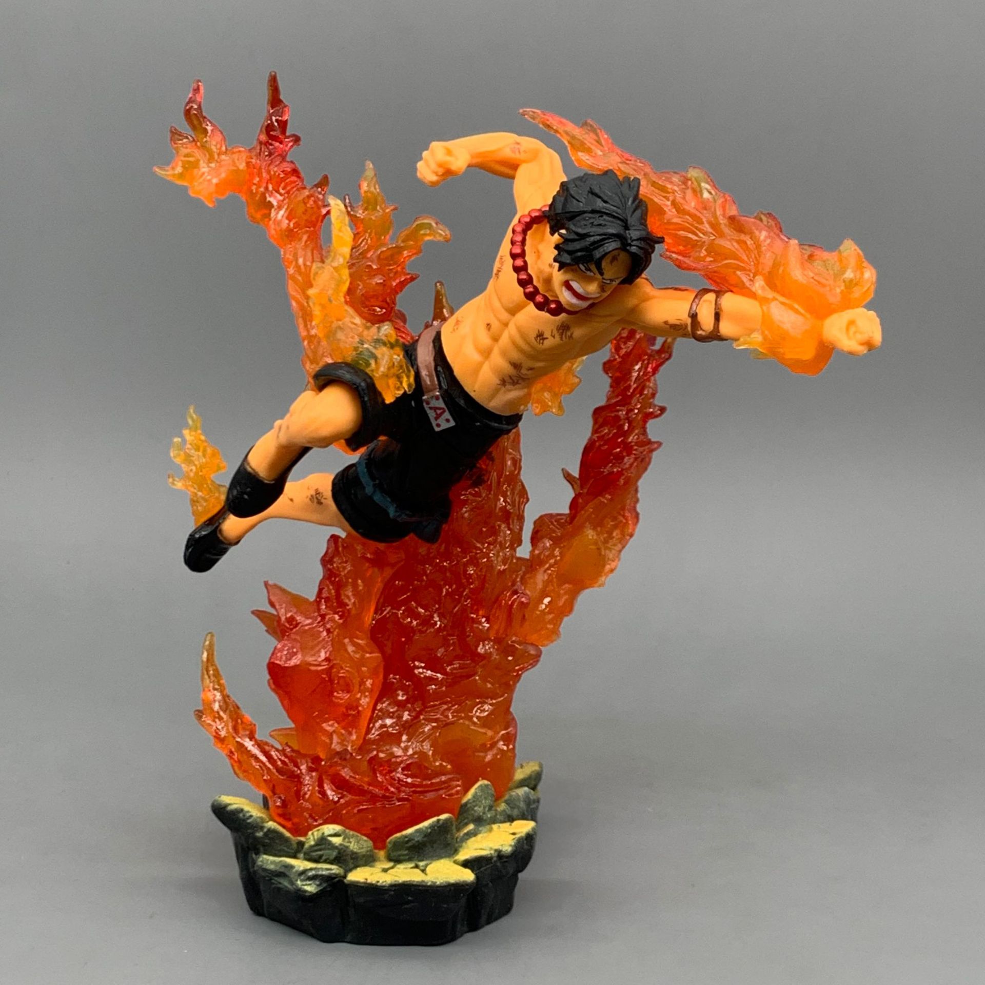 Mô Hình One Piece Nhân Vật Portgas D ACE Hỏa Quyền Mẫu 03 - Cao 15cm