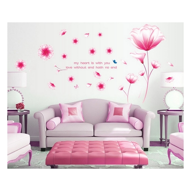 Decal hoa hồng ngọc PK203