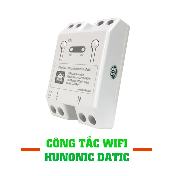 Công Tắc Thông Minh Wifi Hunonic Datic