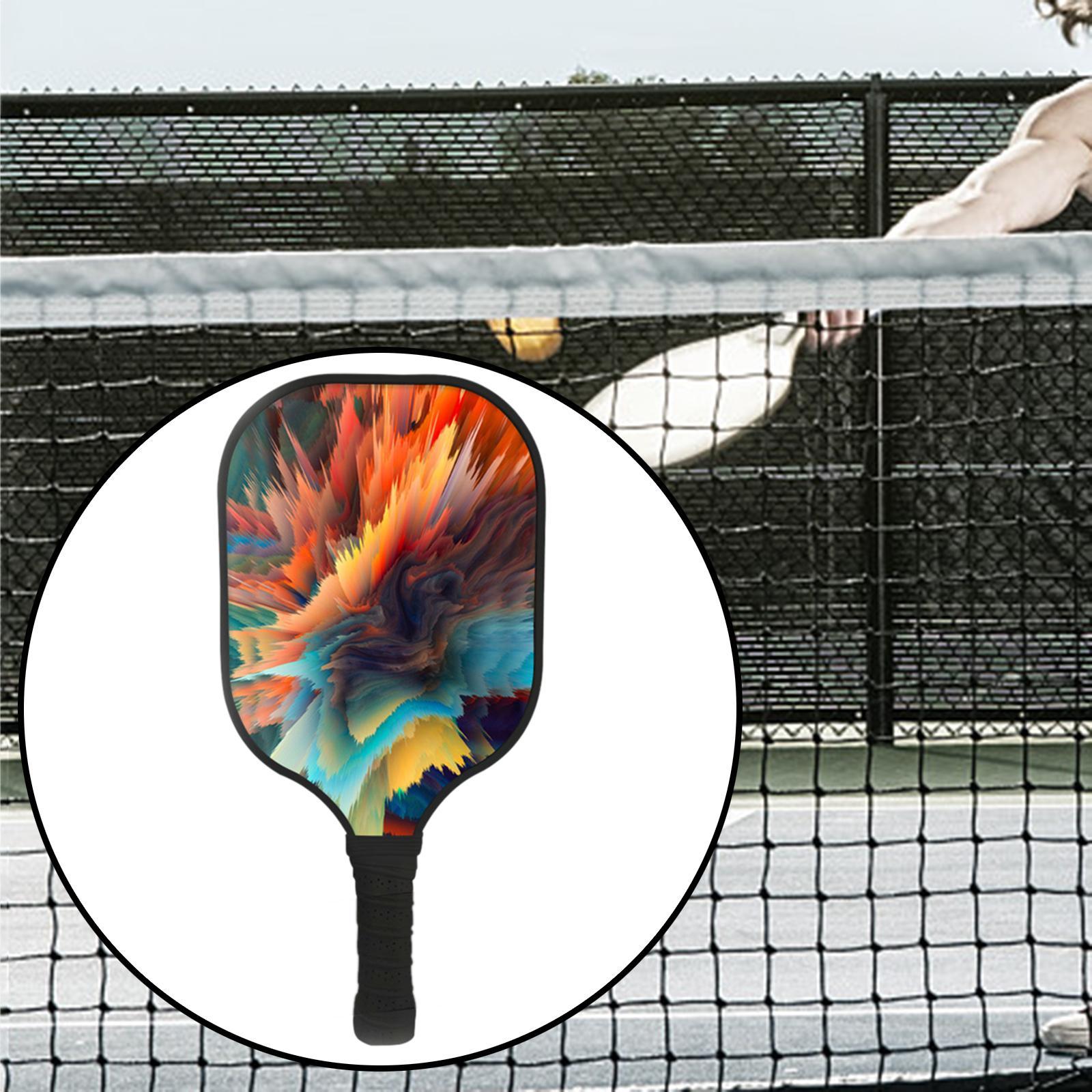 Pickleball Paddle Portable Comfort Nonslip Grip Pickle Ball Racquet Lightweight Pickleball Racket Honeycomb Core for Exercise Outdoor Indoor