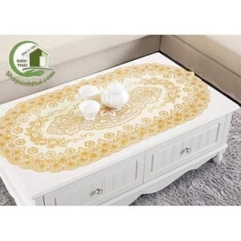 khăn trải bàn bầu dục 60x120cm