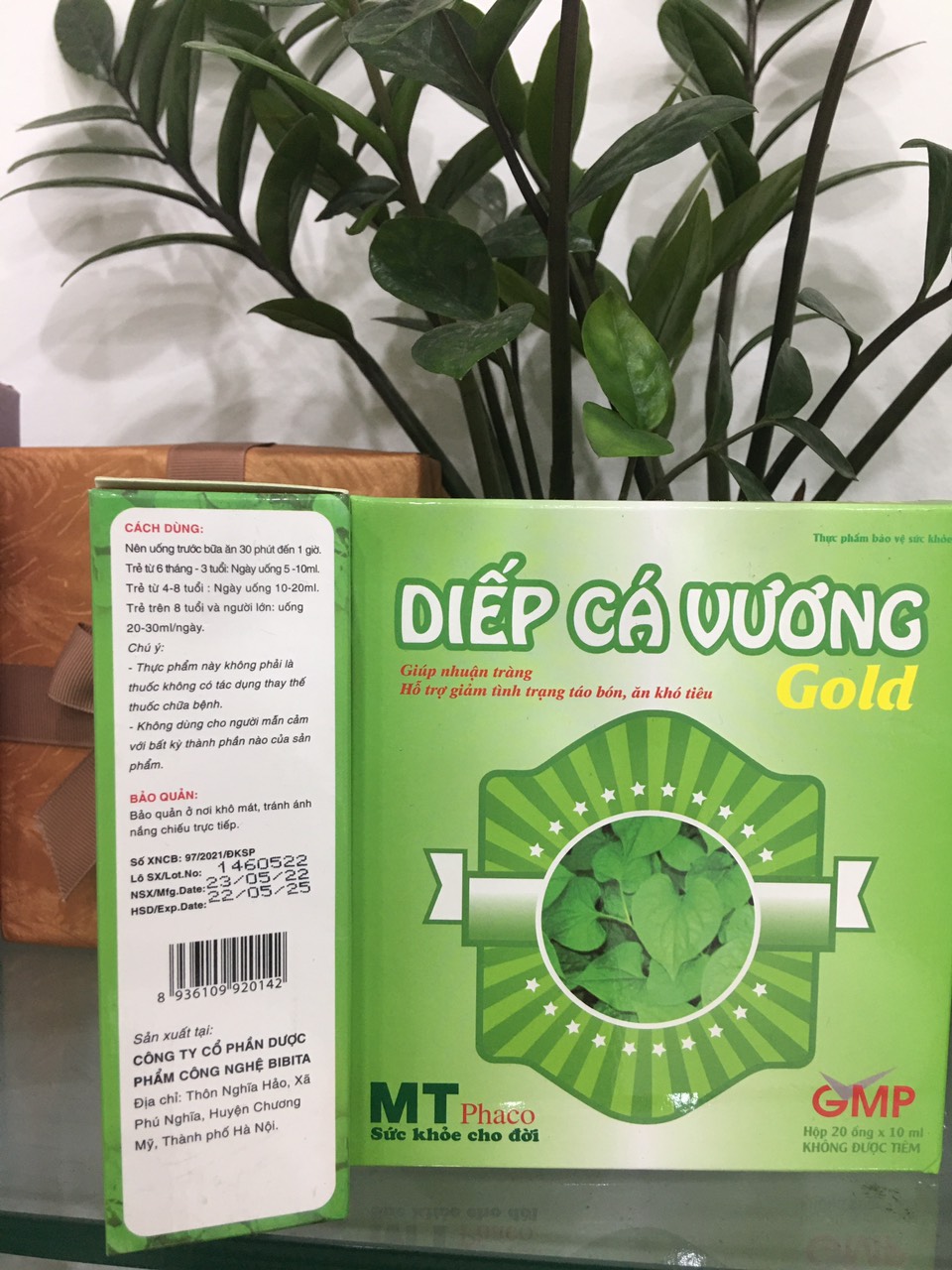 Combo 3 Hộp Diếp cá vương Gold- Giảm triệu chứng táo bón, Trĩ