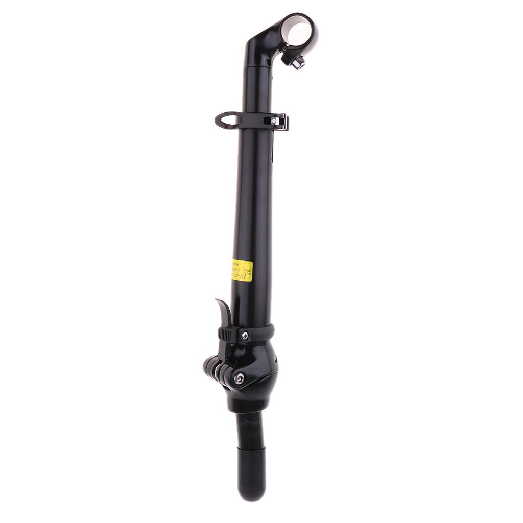 Aluminum Alloy Folding Bike Handlebar Stem with Teeth Bike Quill Stem Riser Cycling Accessory