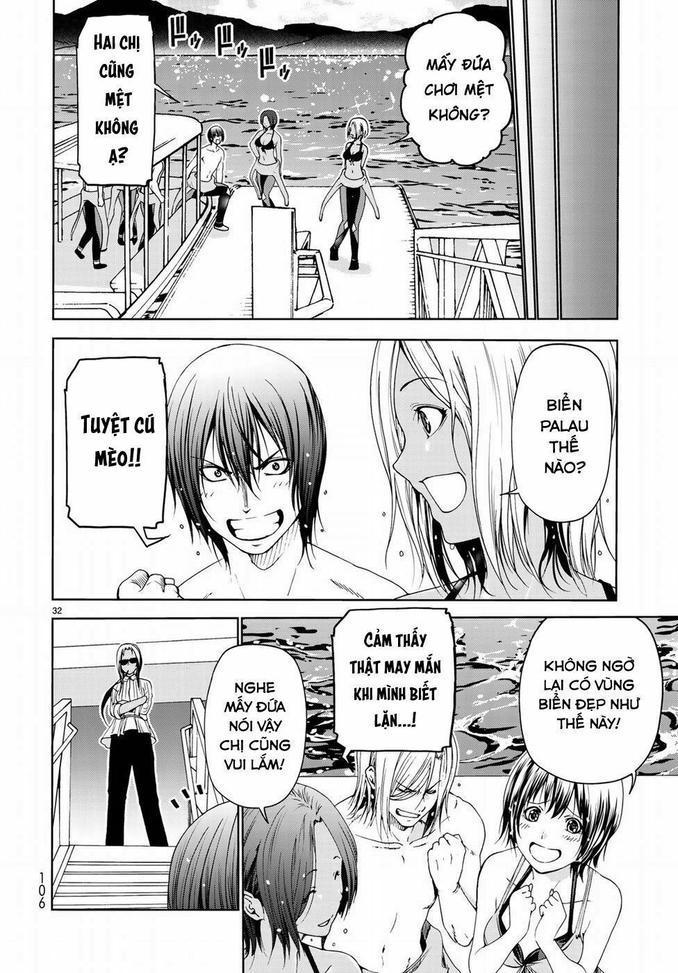 cô gái thích lặn - grand blue chapter 51 30