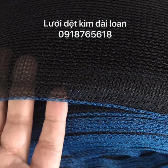 10M KHỔ 3M lưới dệt kim đài loan màu đen