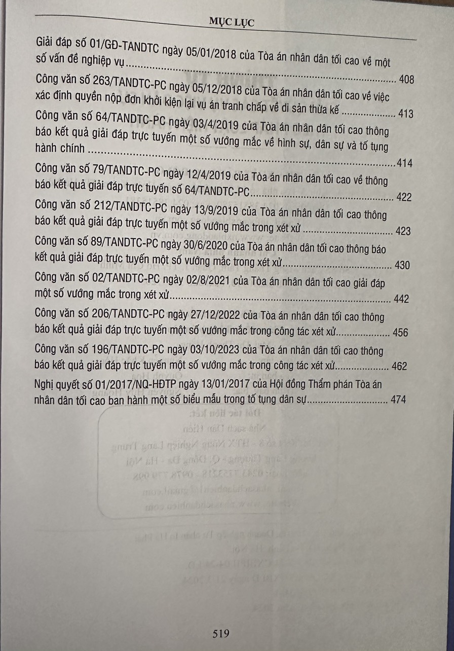 Trình tự giải quyết các vụ việc dân sự theo pháp luật hiện hành