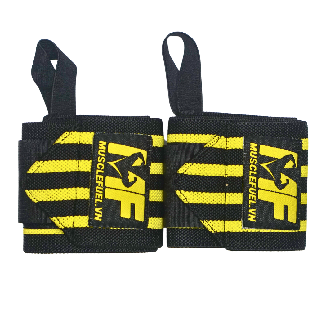 Dây quấn cổ tay MF, Dây bảo vệ cổ tay thể thao, tập gym 8cm x 63cm.