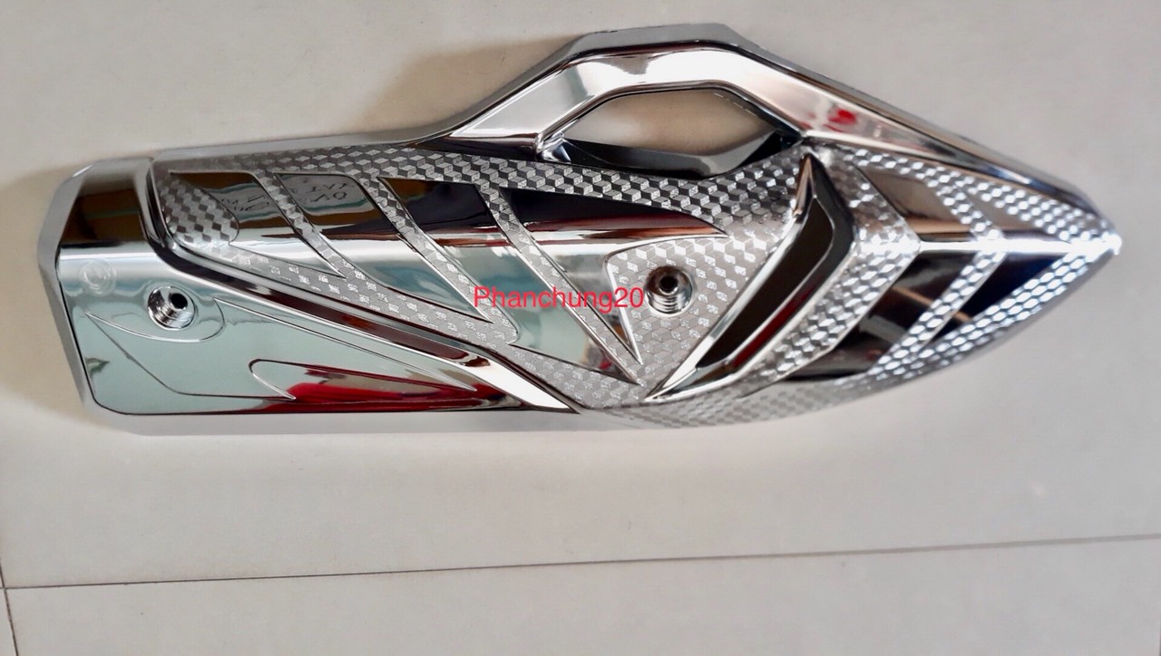 ỐP CHE PÔ  DÙNG CHO ĐỜI XE VARIO 160cc - VARIO 2022 2023 CROM