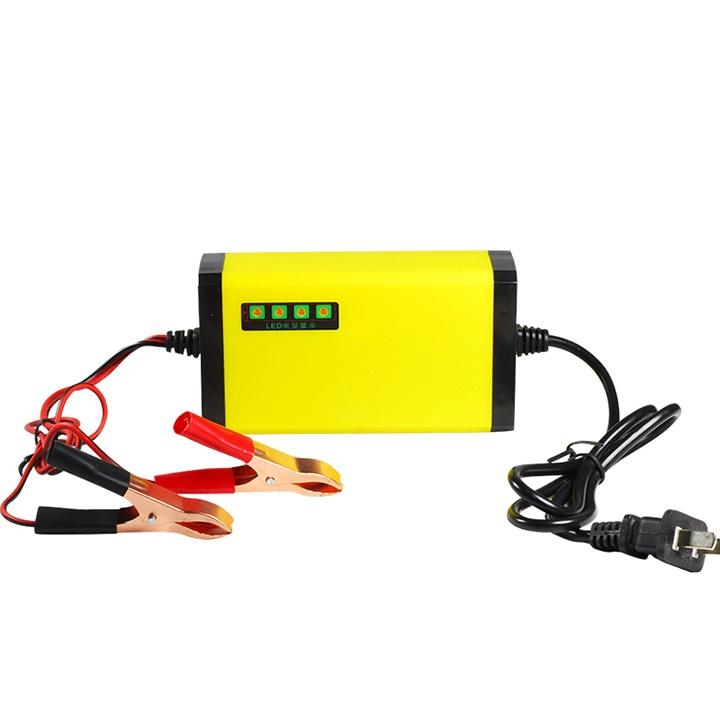 Máy Sạc Bình Ắc Quy Tự Động Cho Xe Máy Sạc Bình Nhanh Cho Xe Máy, Xe Ô Tô, xe đạp điện và các loại bình điện