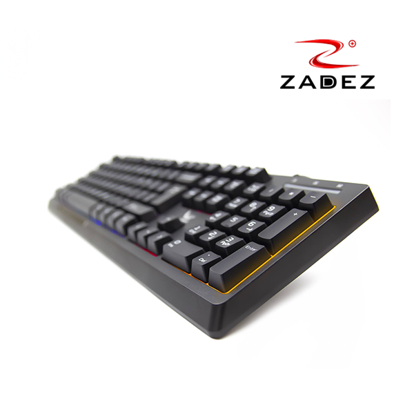 Bàn Phím Gaming ZADEZ G850K Dây USB Dài 1.7M, Đèn LED RGB - Hàng Chính Hãng