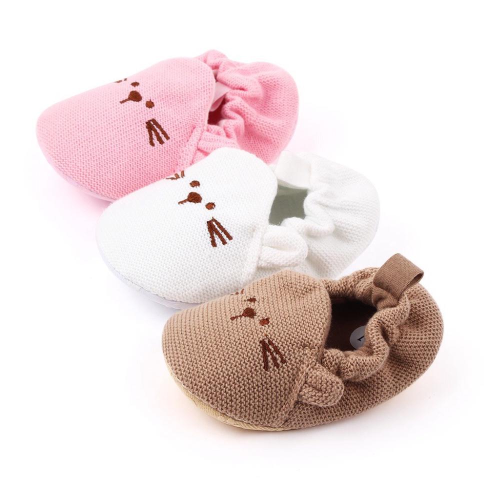 Cho Bé Giày Tập Đi Cho Bé Trai Bé Gái, Giày Cho Bé Sơ Sinh Thanh Hằng Baby 11 - 13 Cm