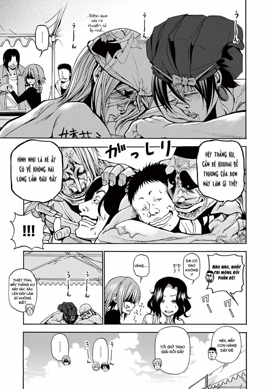 cô gái thích lặn - grand blue chapter 8 35