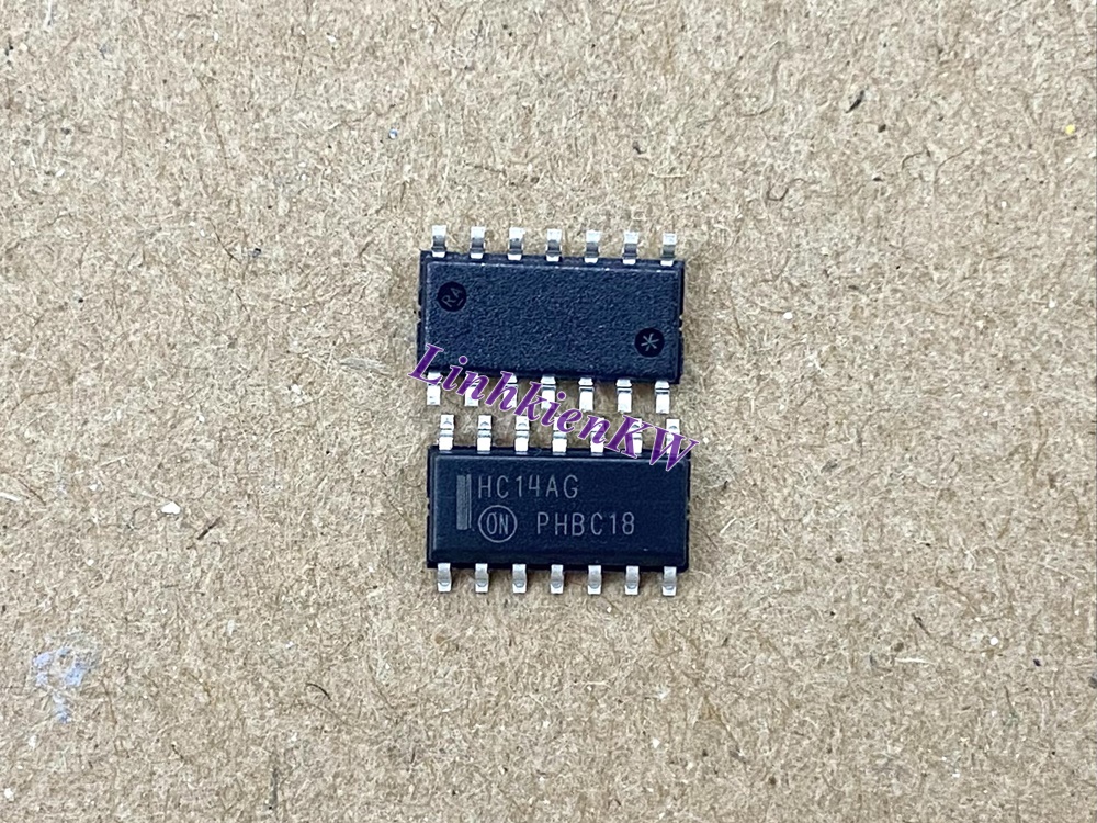 IC HC14AG dán 14 chân mới gốc ON 100%.