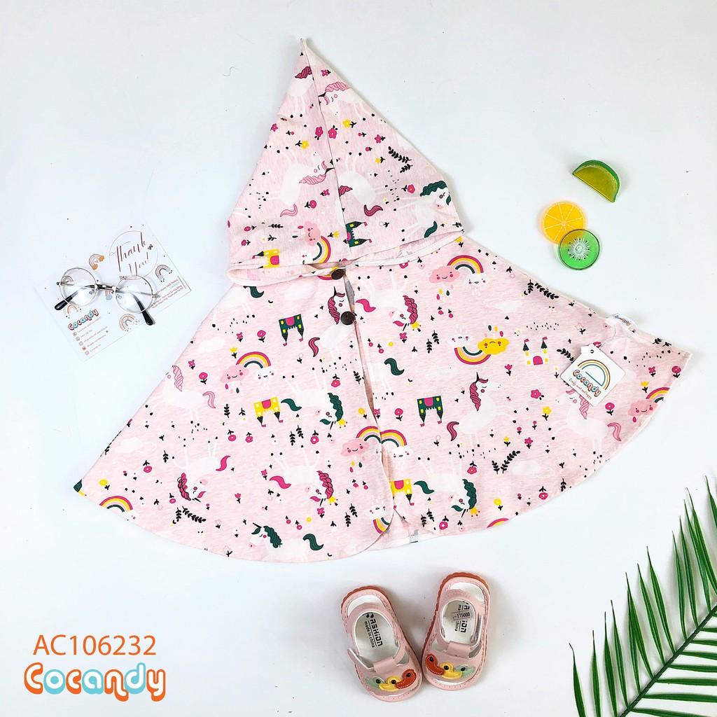 Áo choàng chống nắng gió COCANDY - chất liệu cotton hàn cao cấp AC10