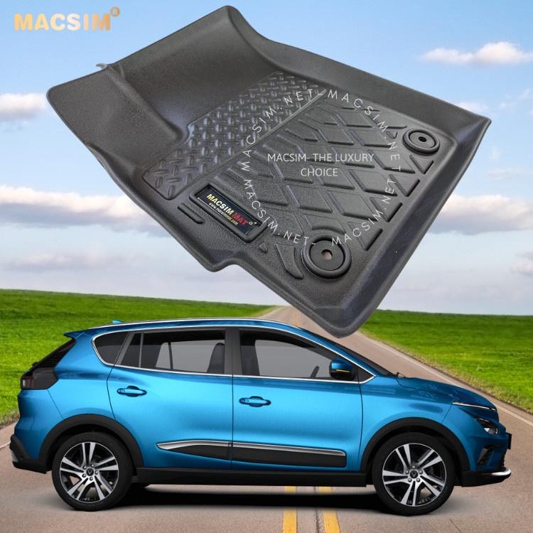 Thảm lót sàn xe ô tô VinFast VF e34 Nhãn hiệu Macsim chất liệu nhựa TPE cao cấp màu đen