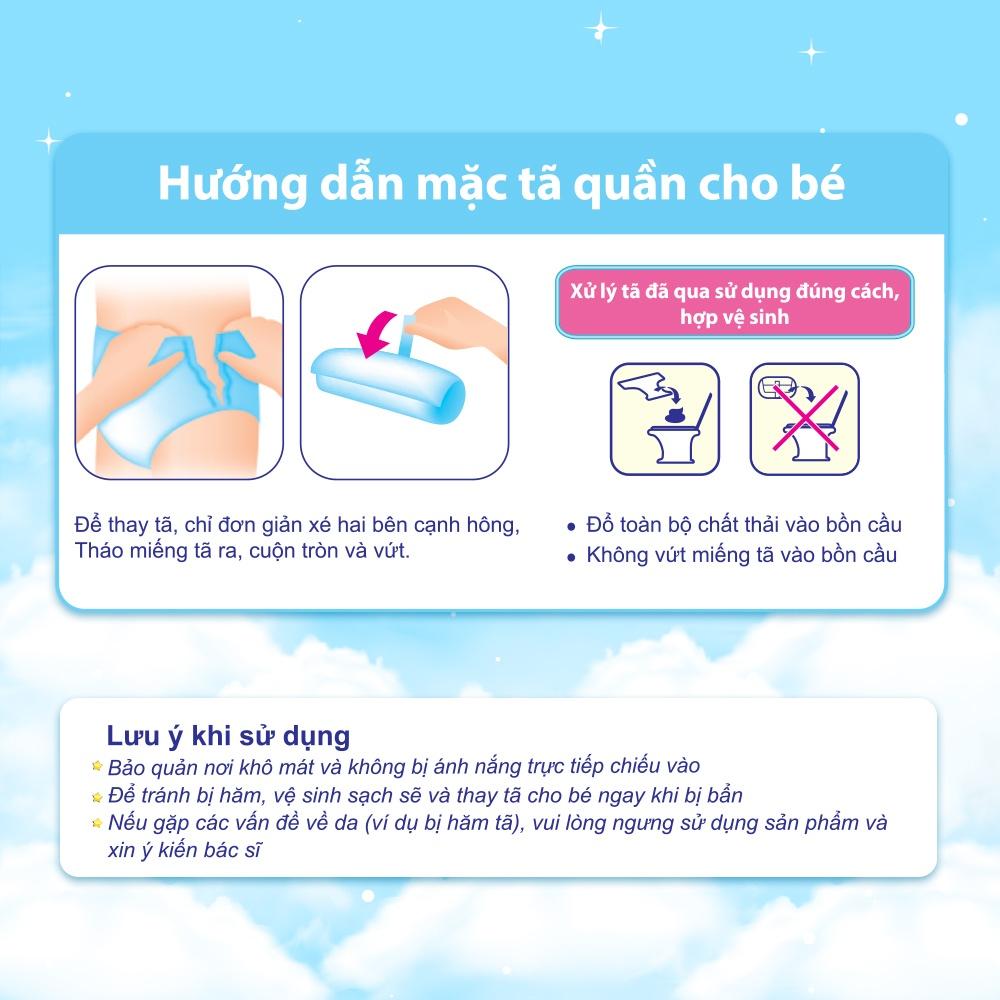 Bỉm quần bơi cho bé trai, bé gái Size L 9-14 kg, XL 12-17kg, XXL trên 15kg thương hiệu Happy Penguin