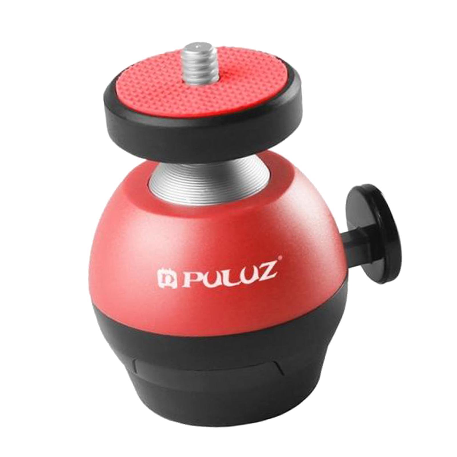 Mini Ball Head 1/4 inch Screw Adapter 360 Swivel for DSLR Camera