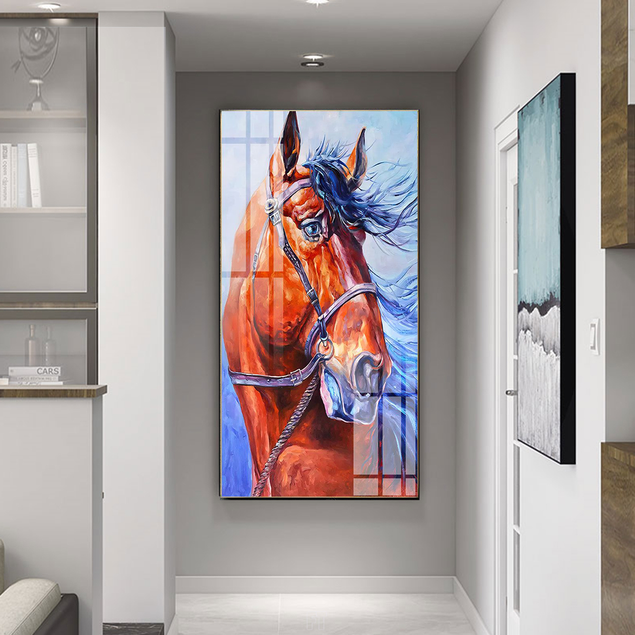 Tranh Phong Thủy Cho Người Tuổi Ngọ - Tranh Canvas Ngựa Nghệ Thuật