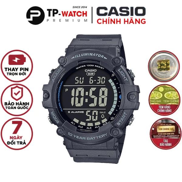 Đồng Hồ Nam Dây Nhựa Casio Standard AE-1500WH-8BVDF Chính Hãng - AE-1500WH-8B