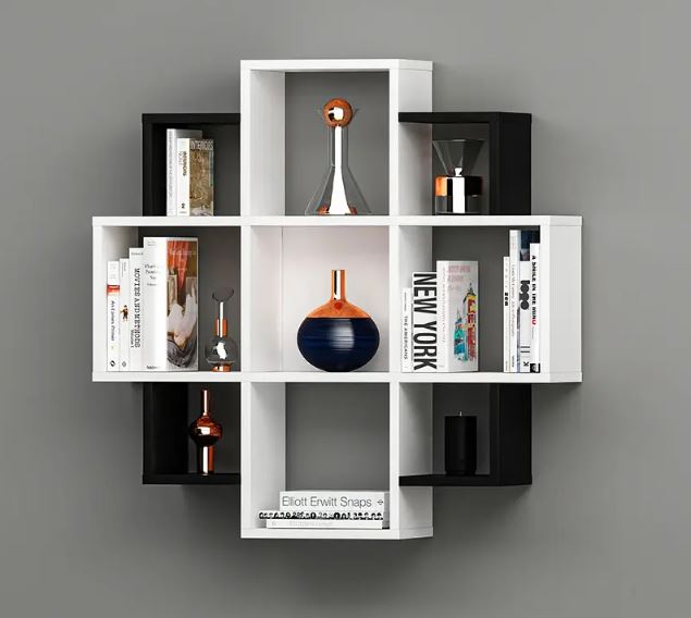 Kệ Treo Tường BLOOM Kiểu Nở Hoa Juno Sofa CTKT205 KT 90 x 90 x 20cm