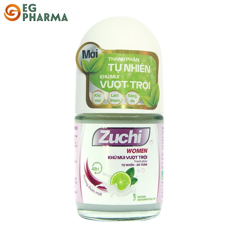 Lăn khử mùi Zuchi Women 25ml - Hương thơm mát cá tính - ZC1-02