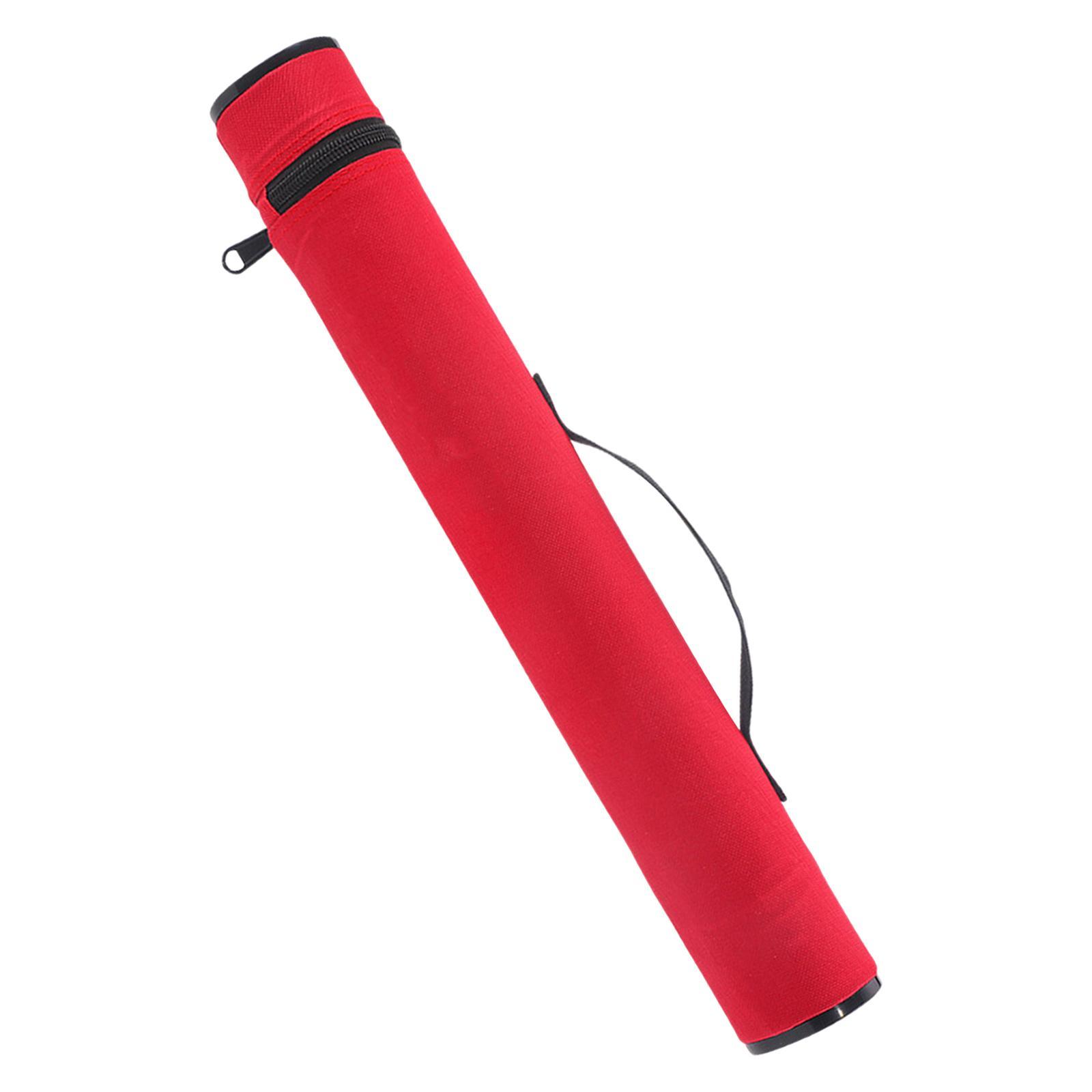 Fly Fishing Rods Case Travel Carry Case Portable Accessories Storage Organizer Fishing Rod Cover Fishing Pole Storage Bag Fishing Rods Bags