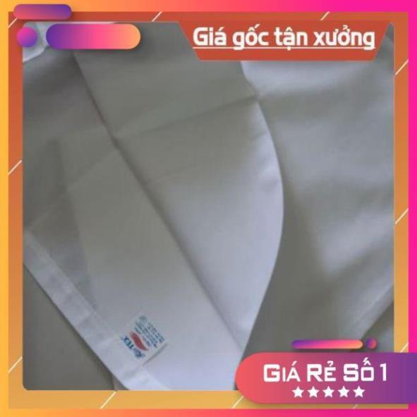 Vỏ Gối Cotton Trắng Trơn 40x60cm/50x70cm/35x105cm