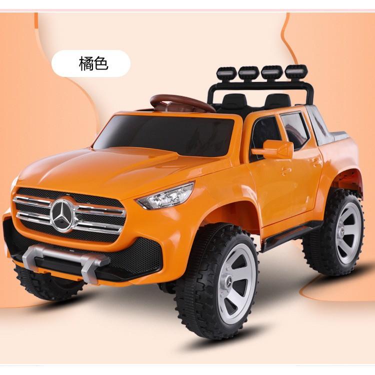 Ô tô điện trẻ em mẫu bán tải BABY-KID MERCEDES ABM-3388 4 Động Cơ + 2 ghế ngồi bảo hành 6 tháng - DH STORE