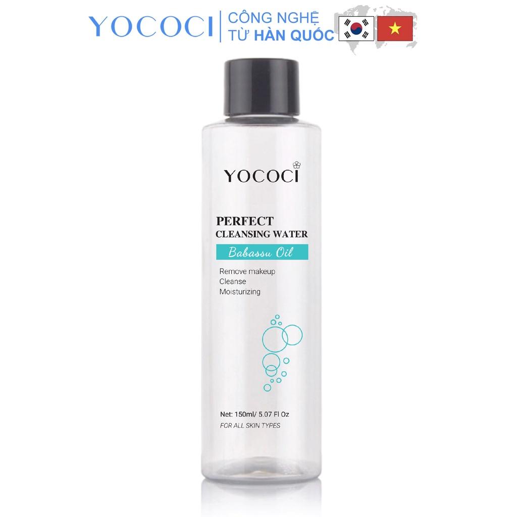 Bộ 3 sản phẩm Yococi Perfect gồm 1 serum dưỡng da 20ml, 1 kem dưỡng trắng da mặt 20g & 1 nước tẩy trang 150ml