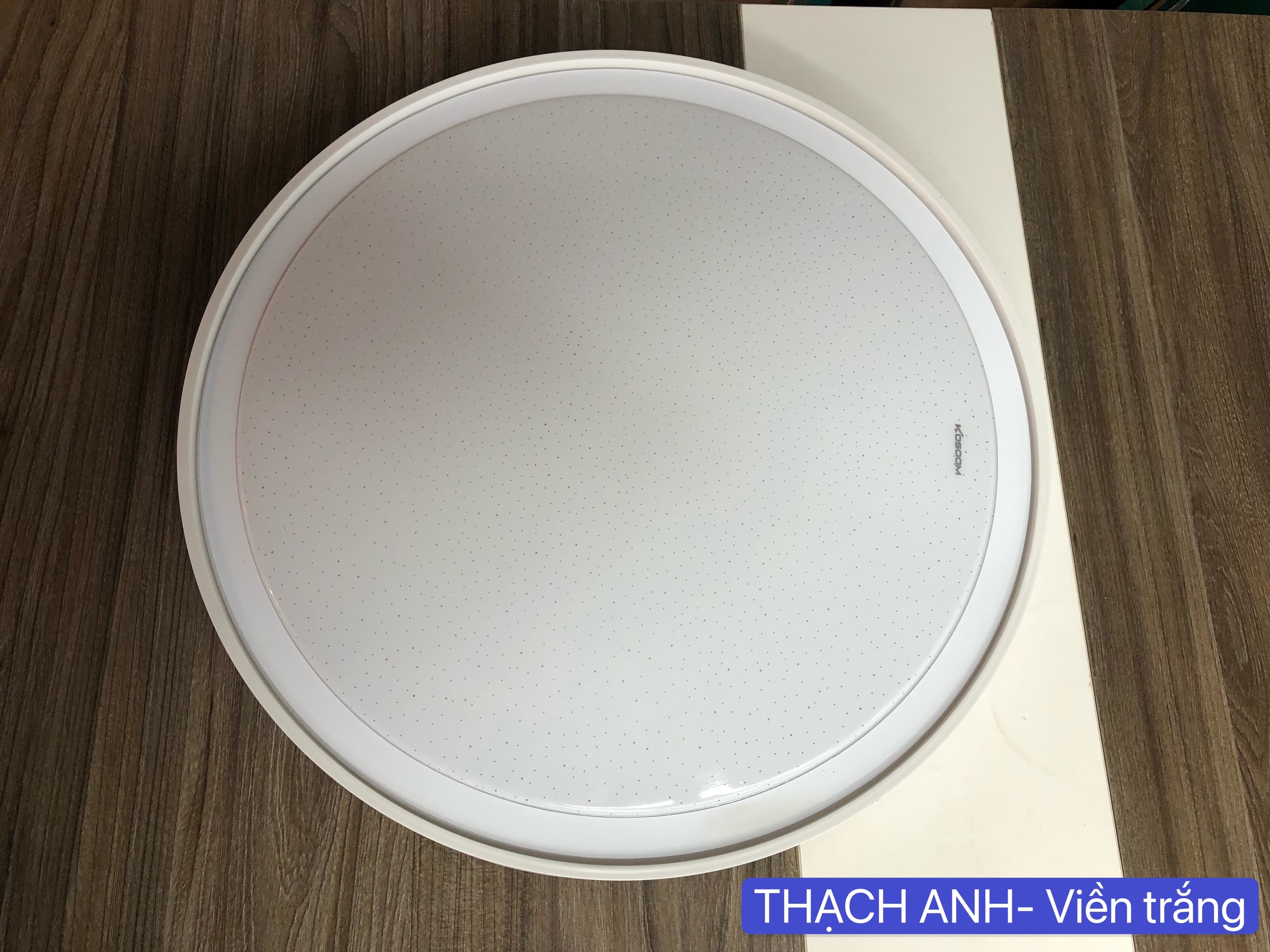 Đèn ốp trần Thạch Anh Trắng Kosoom 3 chế độ ánh sáng 36W