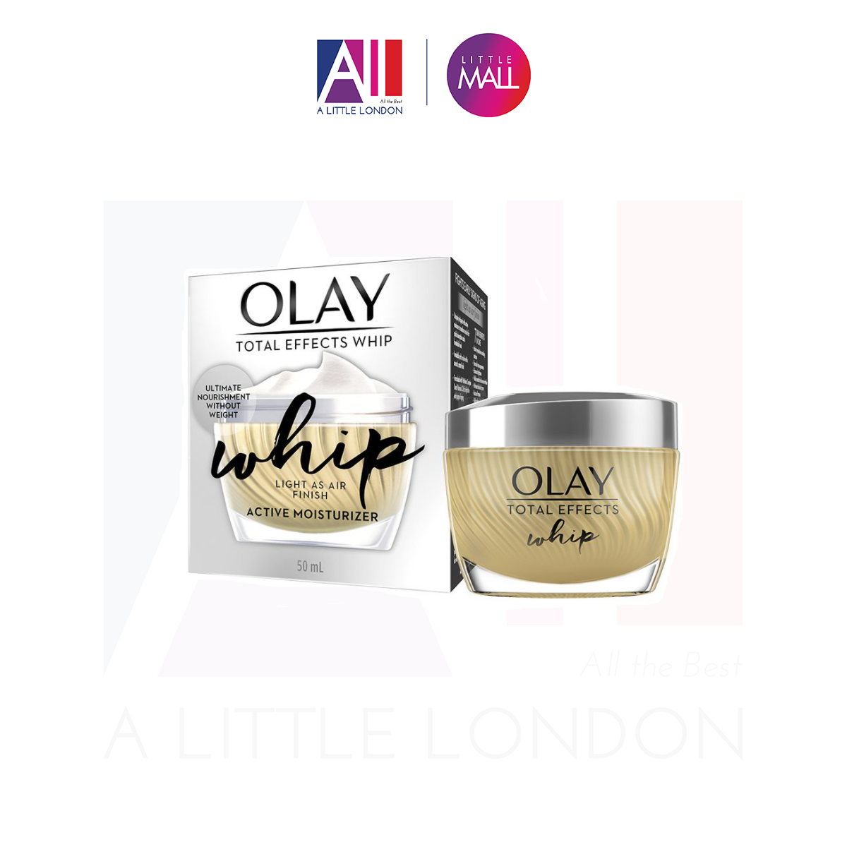 Kem dưỡng da Olay Total Effects Whip Light As Air Touch 50ml (Bill Anh)