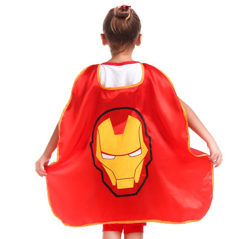 Set Áo choàng + mặt nạ siêu anh hùng hóa trang Halloween