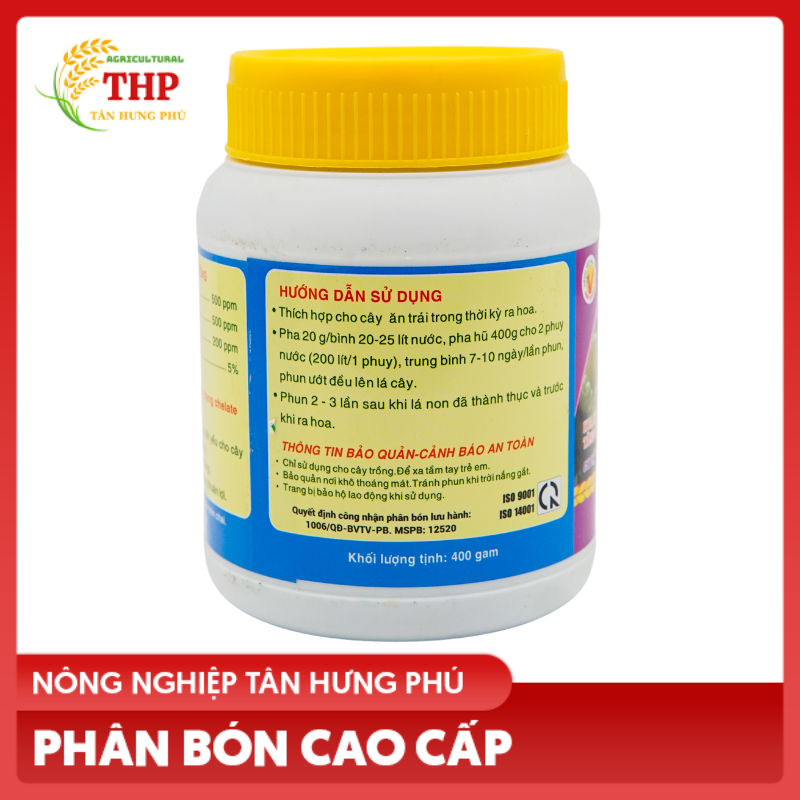 Phân Bón Lá Cao Cấp Đầu Trâu MK 5-45-10 | PHÂN BÓN CHUYÊN CÂY ĂN TRÁI | PHÂN BÓN