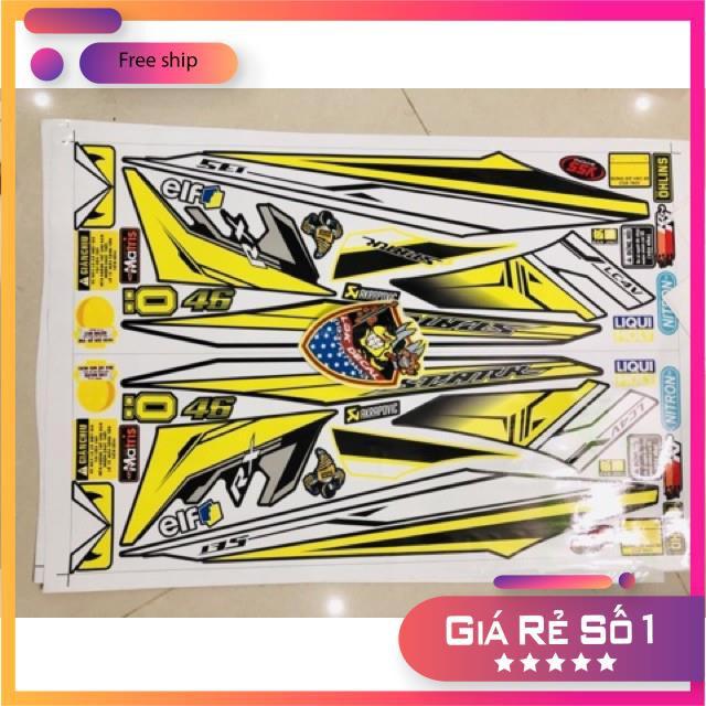 Tem rời dành cho Exciter 2009 Rx vàng đen