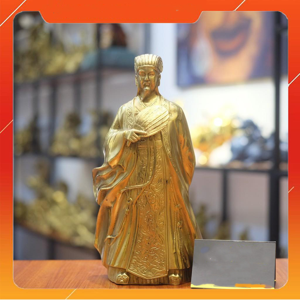 Tượng Khổng Minh Tiên Sinh, Gia Cát Lượng Bằng Đồng