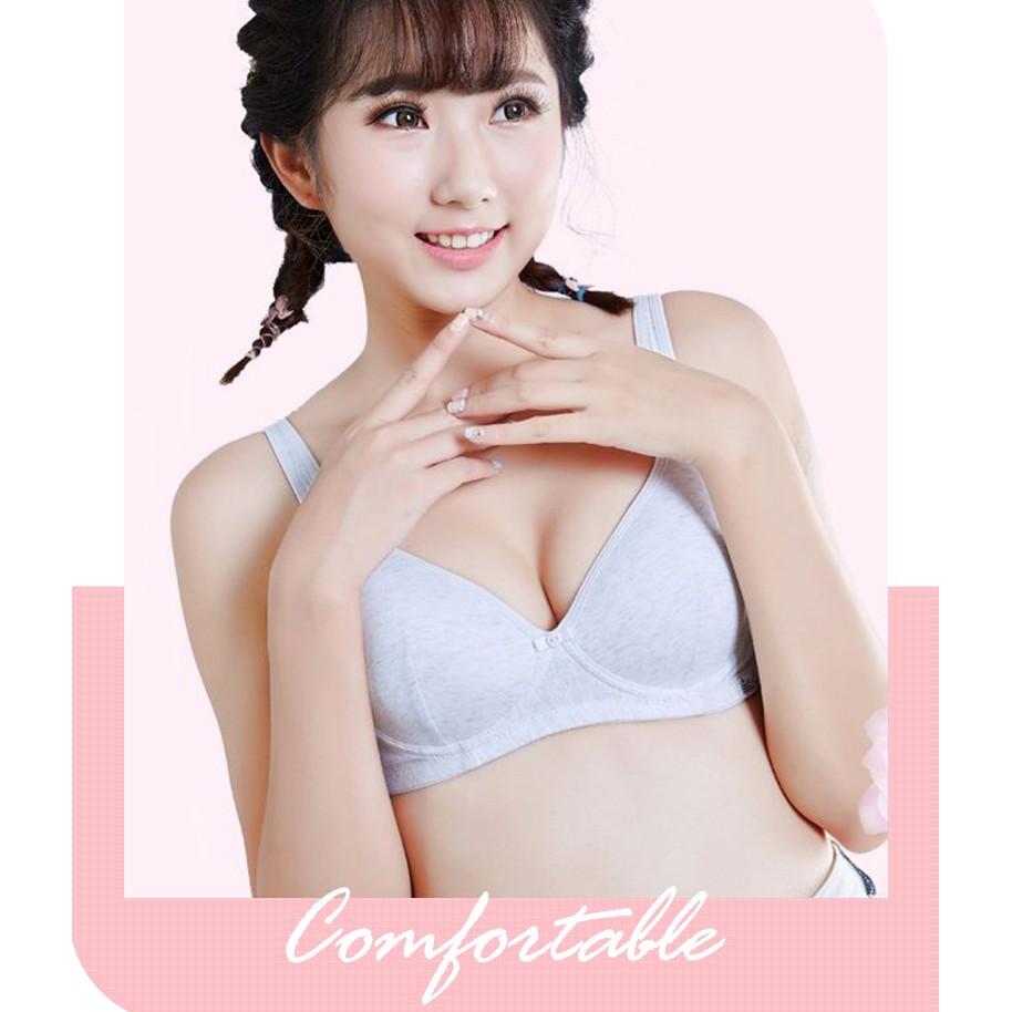 Hình ảnh Bra / Áo Ngực Cotton Nữ Sinh Xuất Đông Âu ( AL : 182 ) Hàng Loại Đẹp.