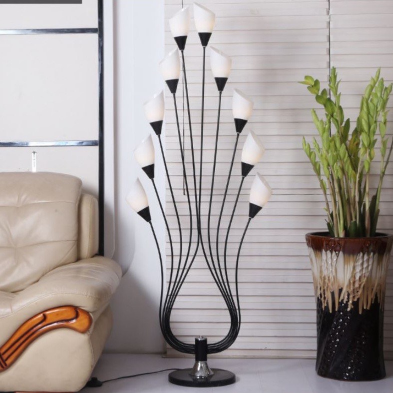 Đèn sàn kiểu dáng hiện đại trang trí nội thất cao cấp - kèm bóng LED chuyên dụng.