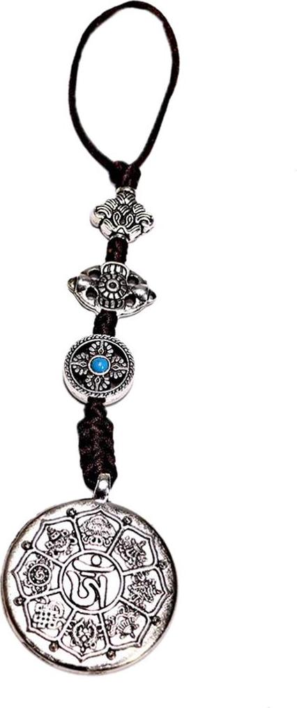 Mới Tây Tạng Gương Bùa Hộ Mệnh Cho Người Tình Bạn Bè Quà Tặng Sinh Nhật 43 Mm