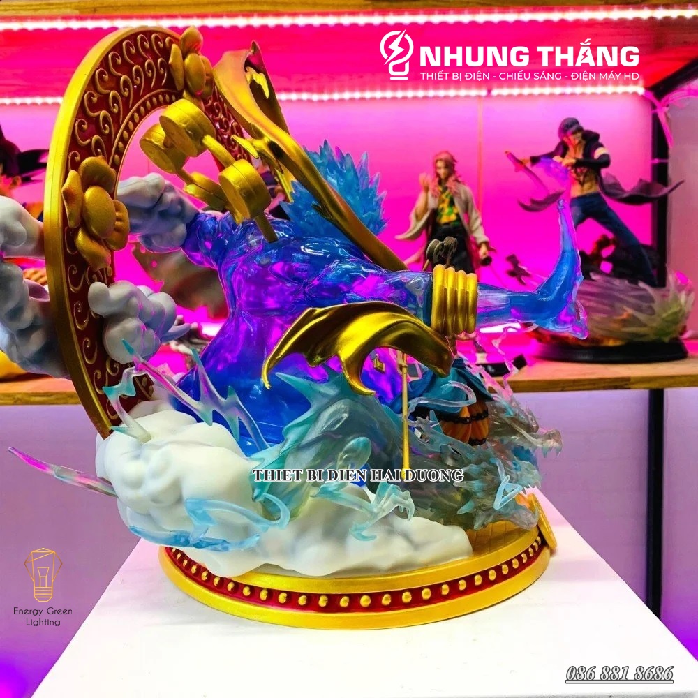 Mô Hình One Piece Enel Thần Sấm Ngọc Tra i Đen Siêu Chất OP-003 - Cao 30cm - CÓ VIDEO