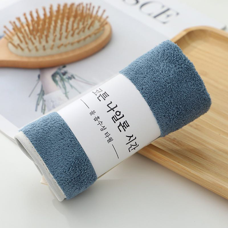 Khăn mặt Hàn Quốc trơn 50x30cm, khăn mặt ,khăn mặt mềm, chất liệu cotton siêu thấm