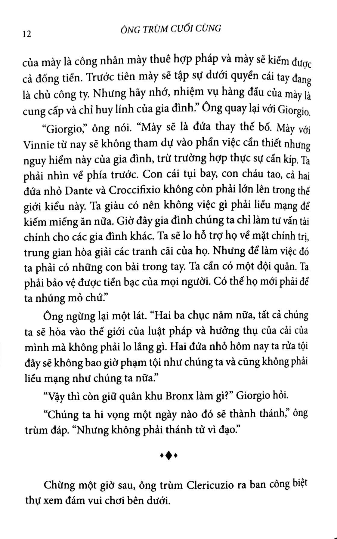 Ông Trùm Cuối Cùng (Mario Puzo)