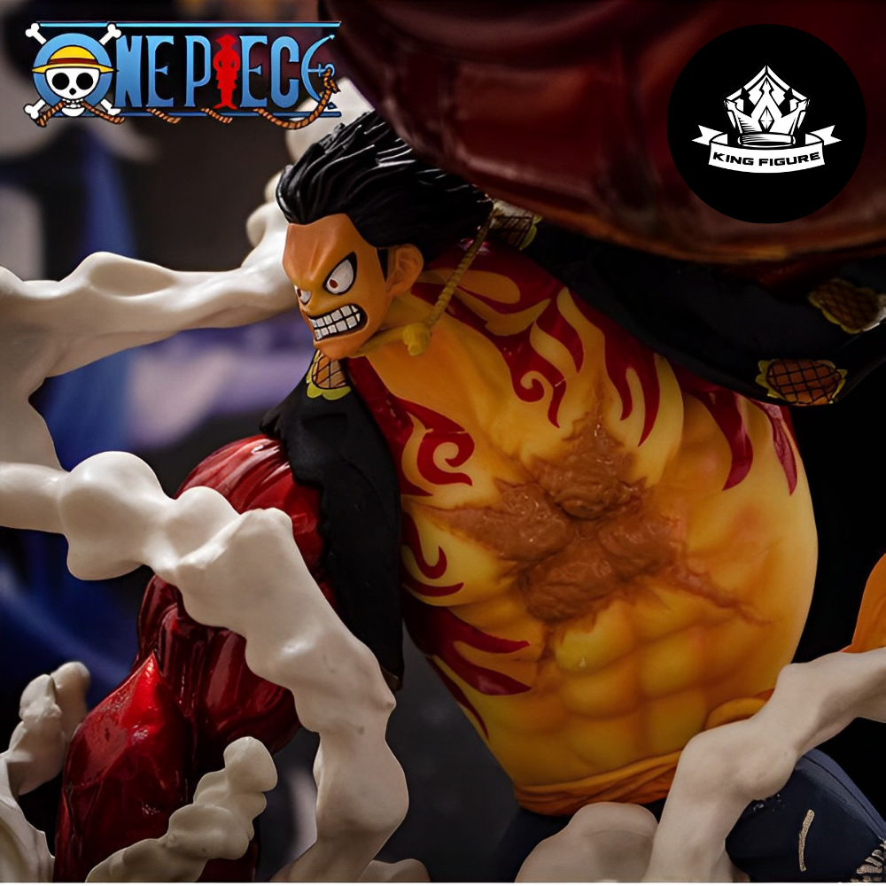 Hình ảnh Mô Hình LED Luffy Gear 4 25cm BOUNCE MAN KingFigure Mô hình One Piece Cao Cấp, Figure Mô Hình Anmie One Piece Luffy Vua Hải Tặc