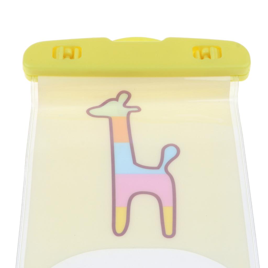 Giraffe Cartoon Waterproof Phone Case Anti-Water Pouch Dry Bag Cover
