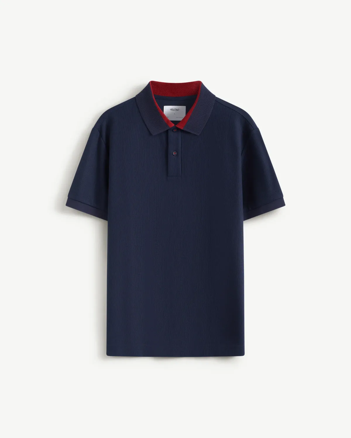 Áo Polo Nam Tay Ngắn Phối Cổ Form Fitted - ROUTINE 10F25POL001