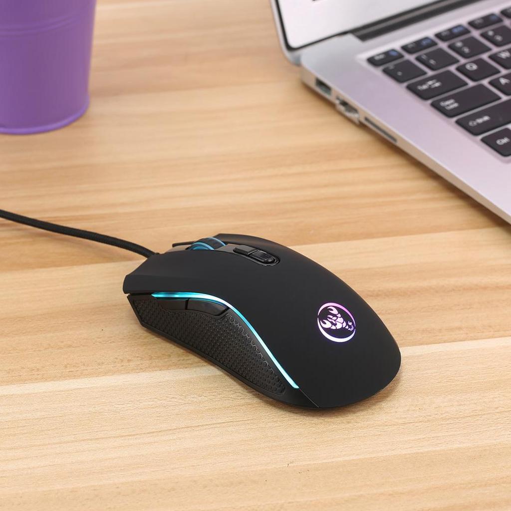 USB Optical Mouse with  Light for PC, , Desktop, Laptop