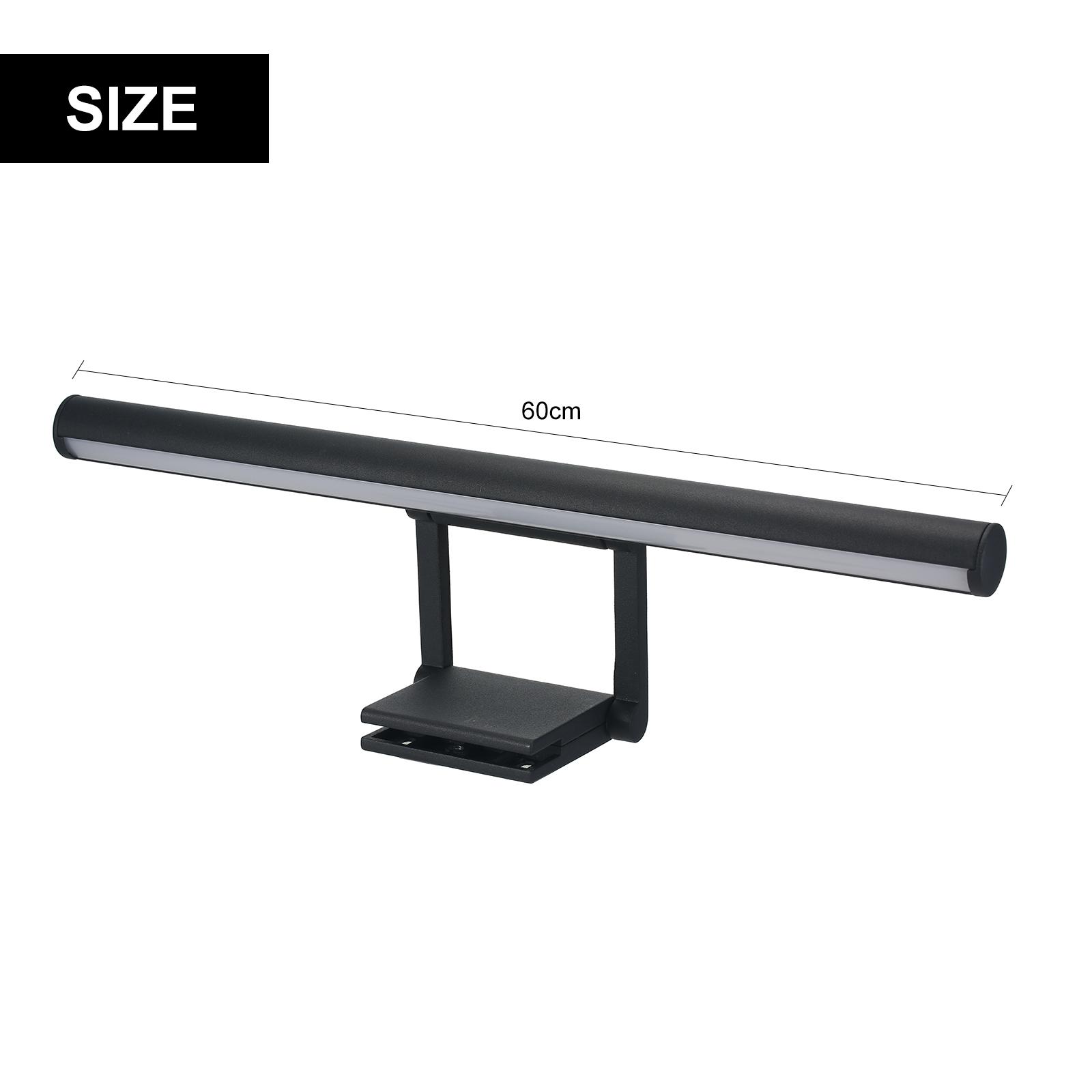 LED Desk Lamp USB Computer Monitor Screen Light Eye Protect Dimmable Table Lamp Bar Home Office Clamp